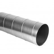 Spiral Pipe - Smooth Galv  - 10ft Stock Lengths